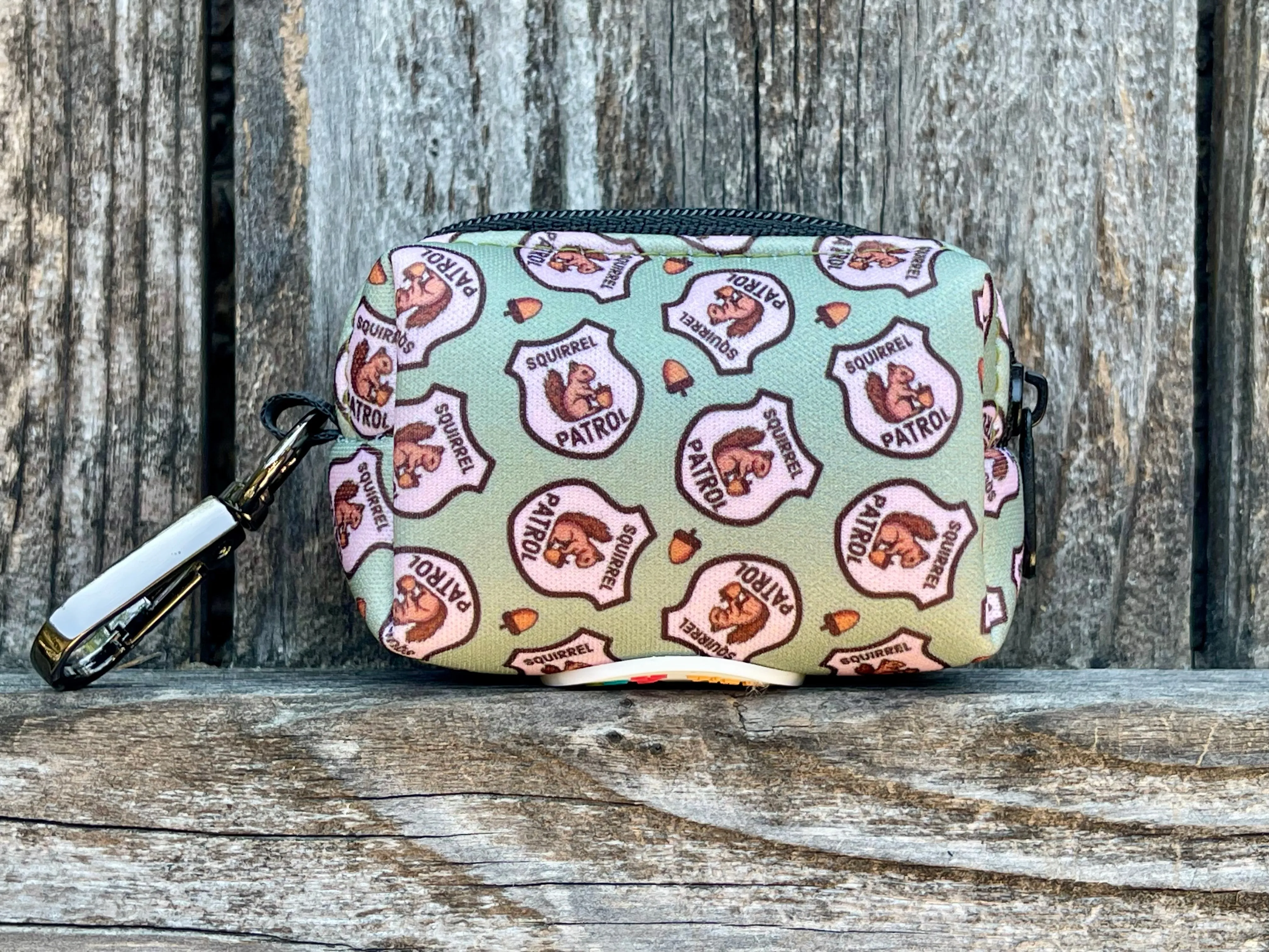 Squirrel Patrol - Matching Dog Poop Bag Holder