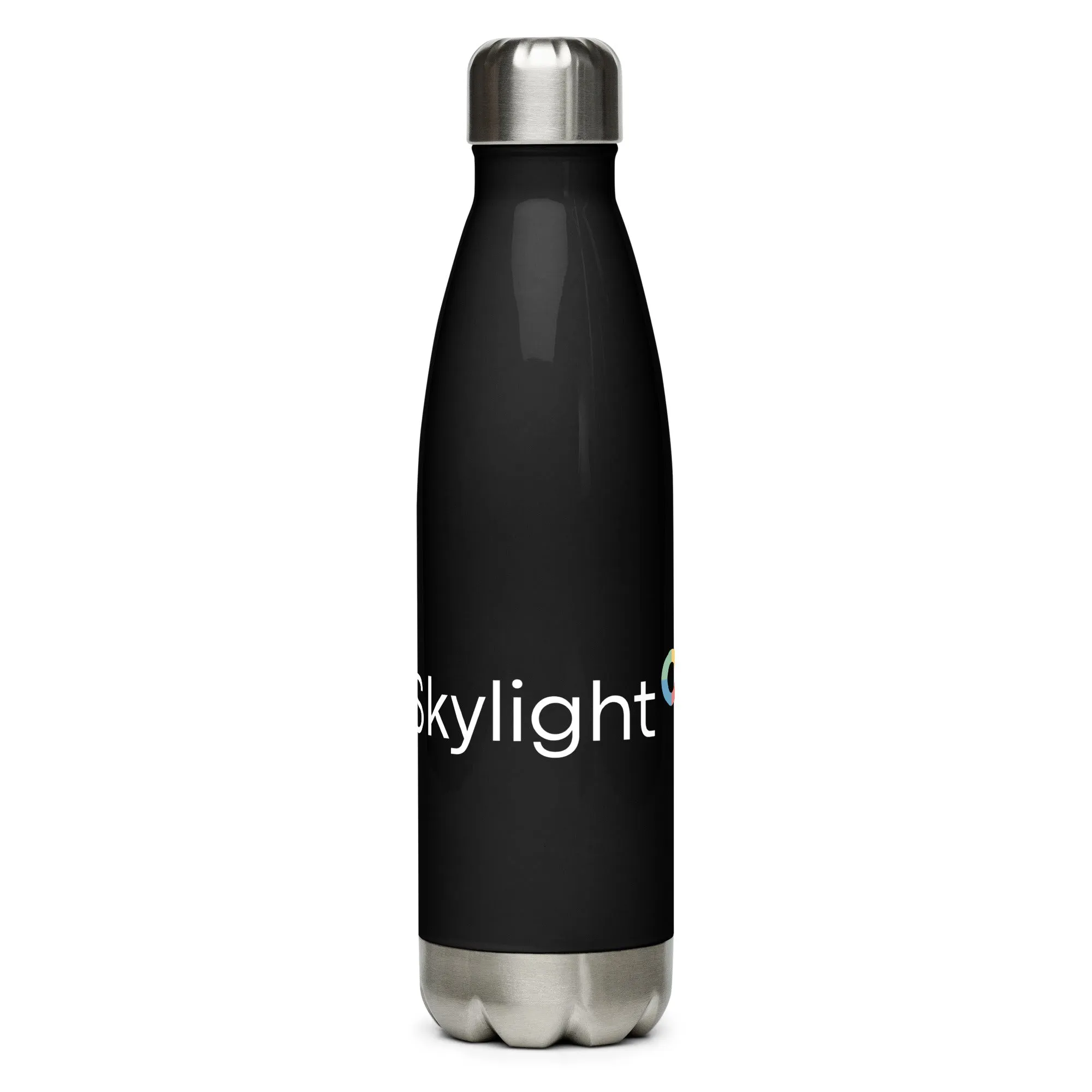 Stainless steel water bottle - Black