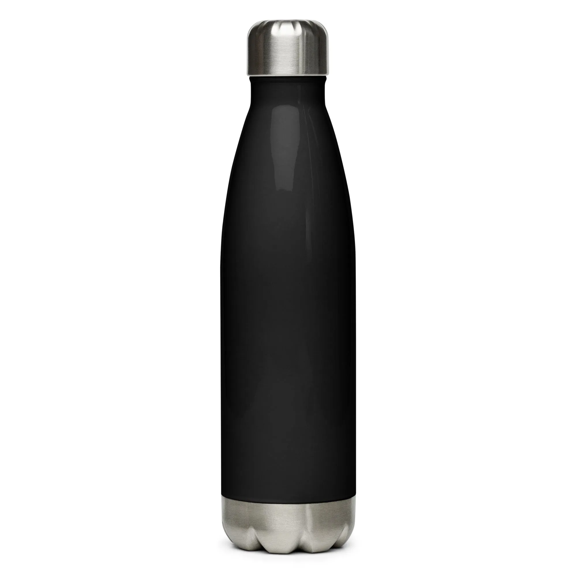 Stainless steel water bottle - Black