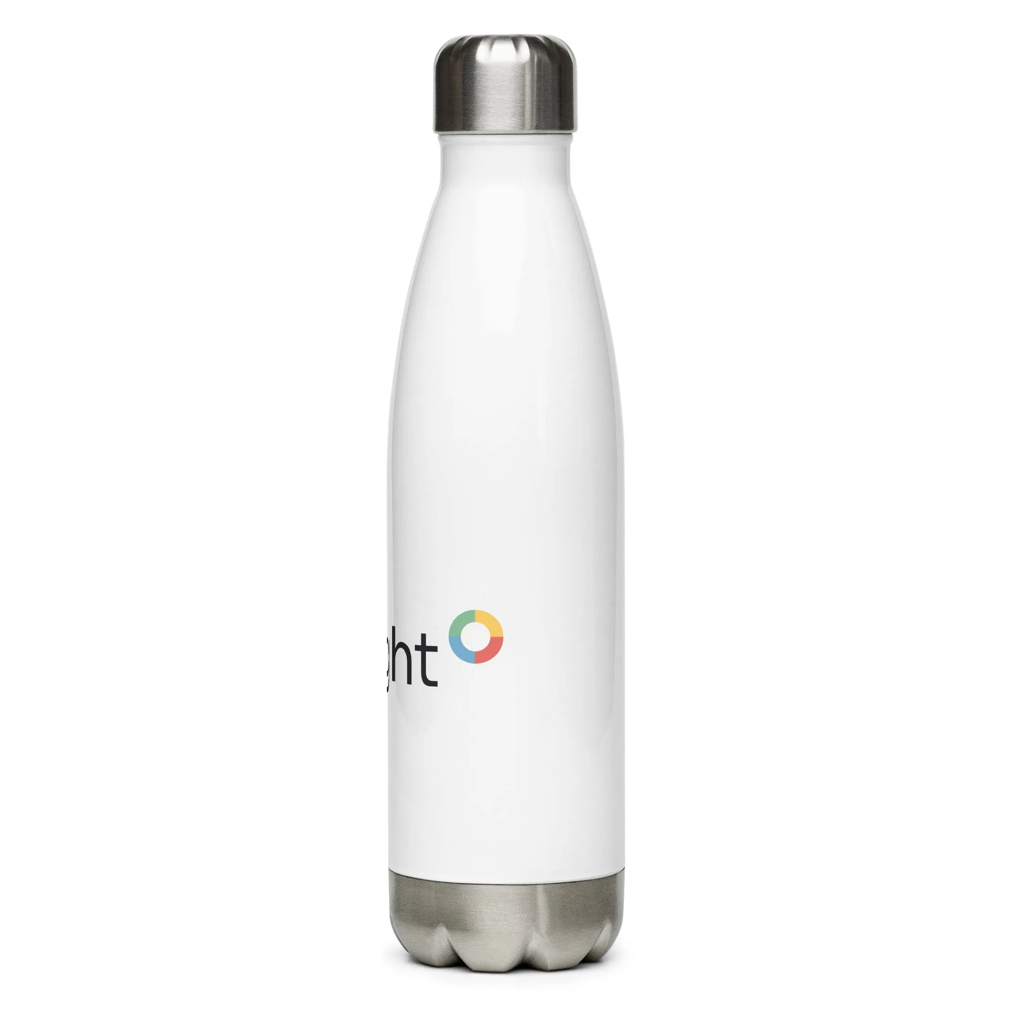 Stainless steel water bottle - White