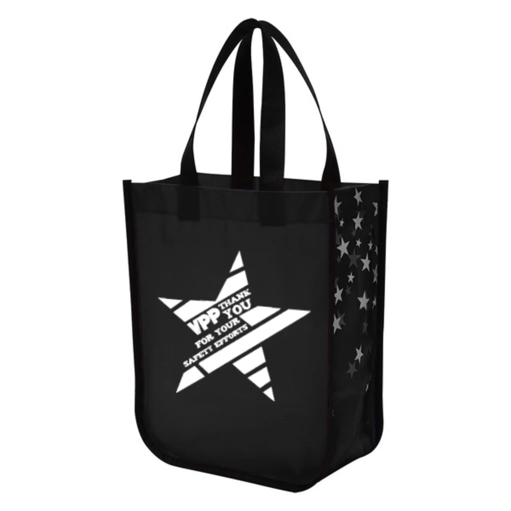 Star Struck Laminated Non-Woven Tote Bag - #403407