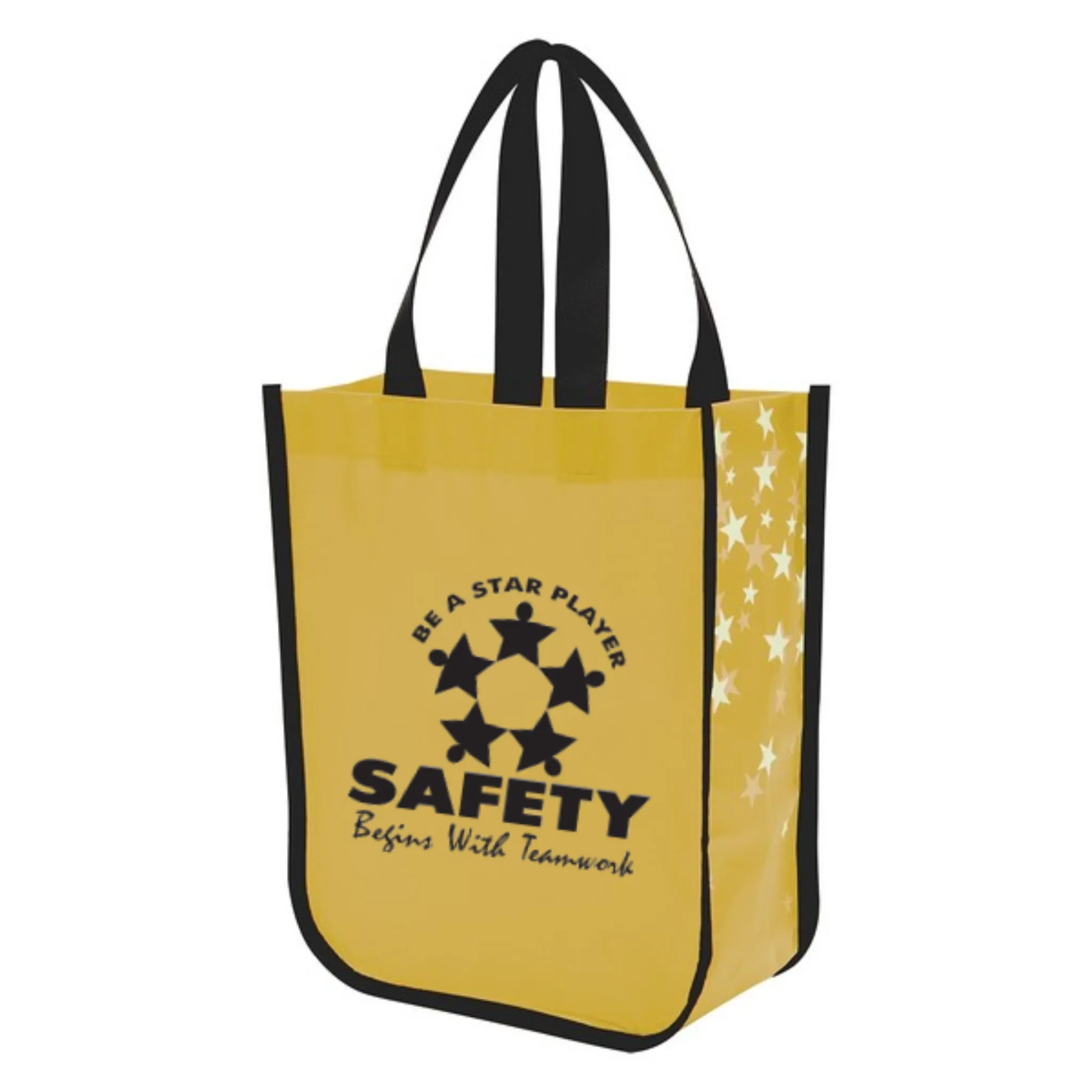 Star Struck Laminated Non-Woven Tote Bag - #403407