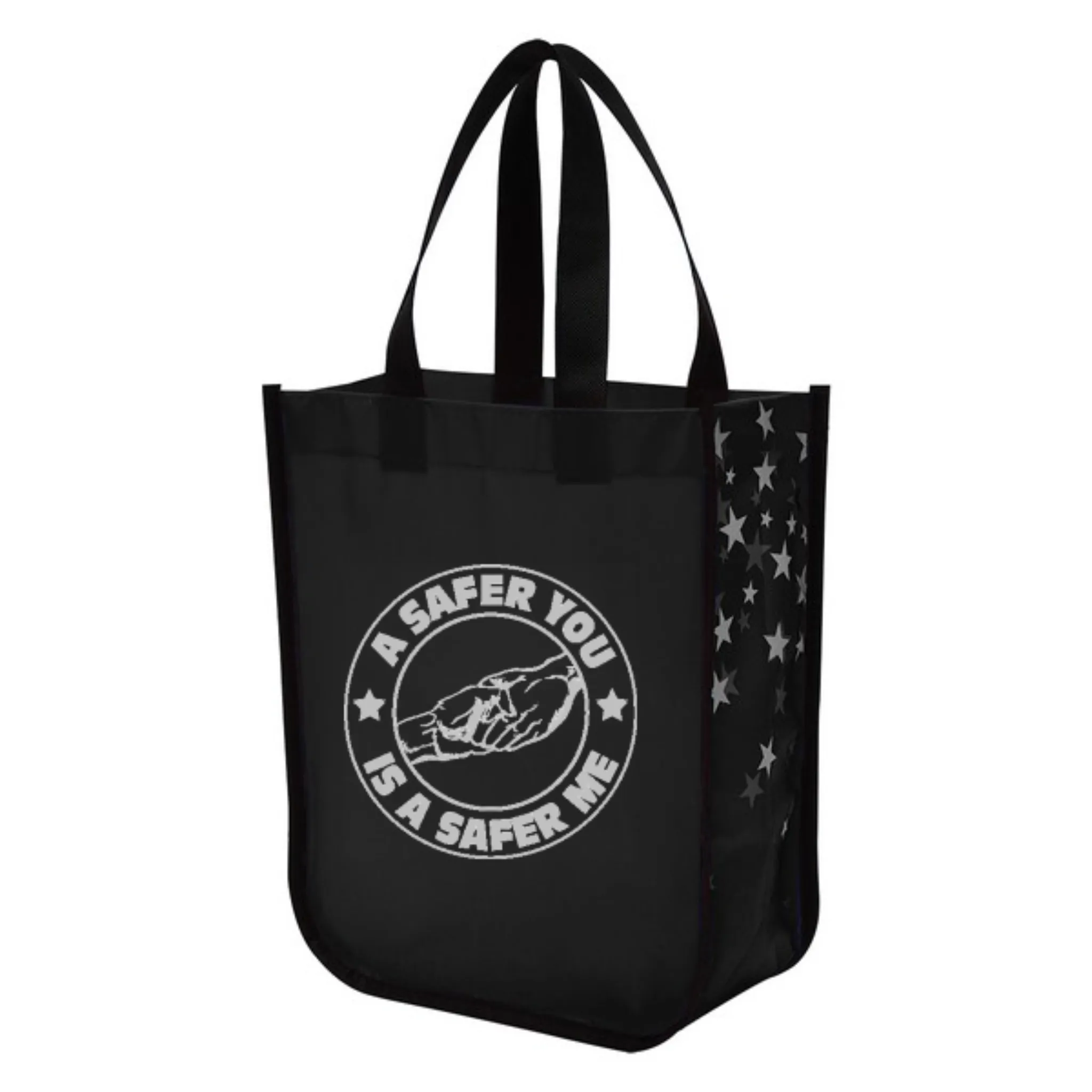 Star Struck Laminated Non-Woven Tote Bag - #403407