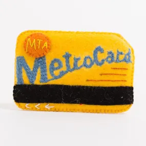 Subway Card Ornament