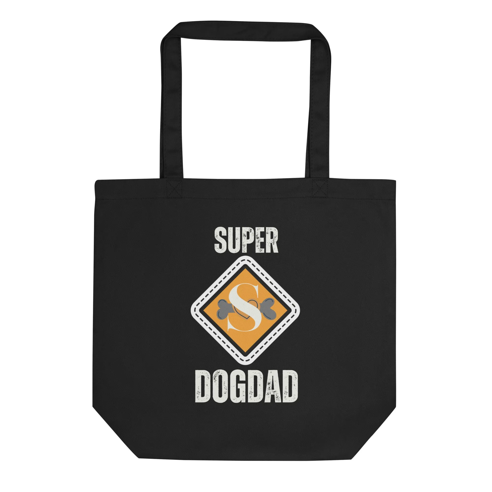 Super Dog Dad, Organic Tote Bag