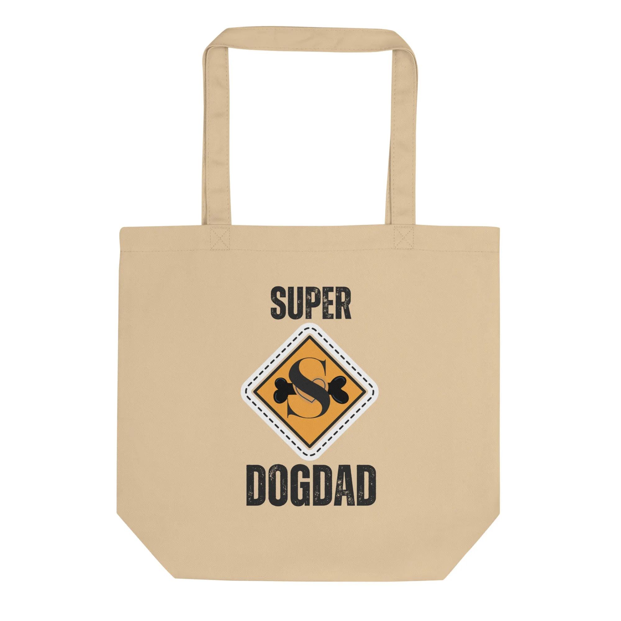 Super Dog Dad, Organic Tote Bag