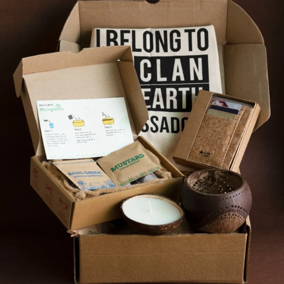 Sustainable Diwali Gift Hamper with Microgreens Kit