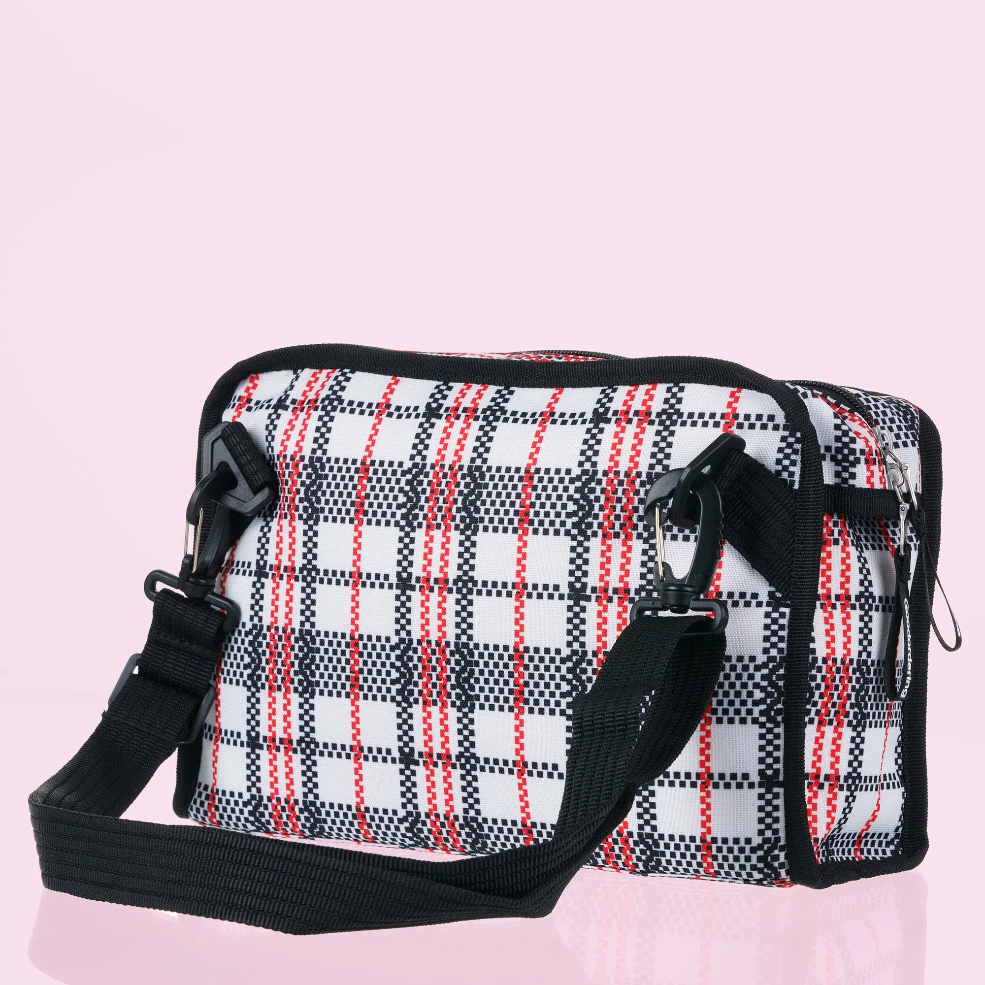 Tartan Eco wash bag / handbag