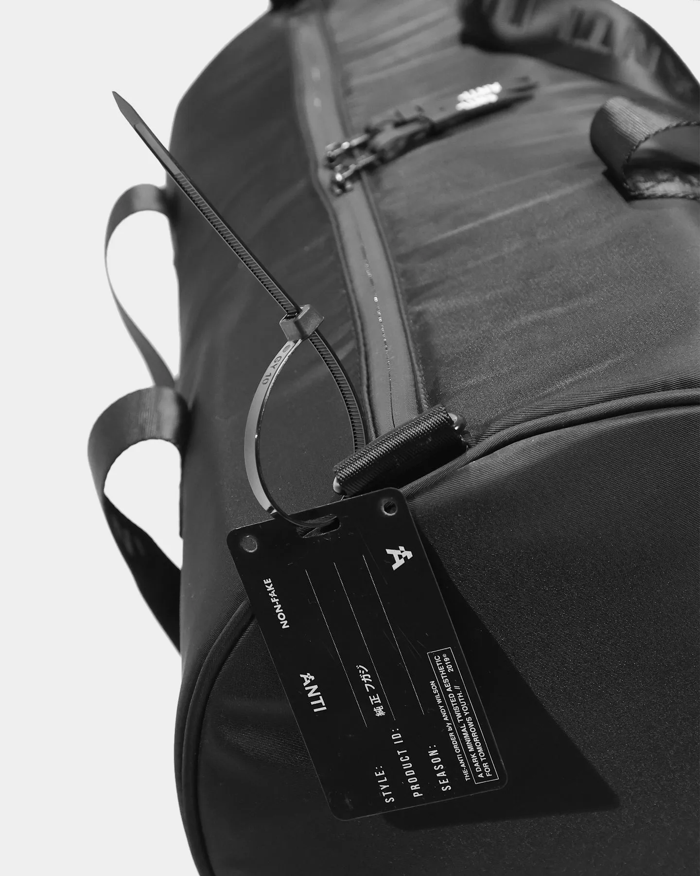 The Anti Order Biography Duffle Bag Black/Black