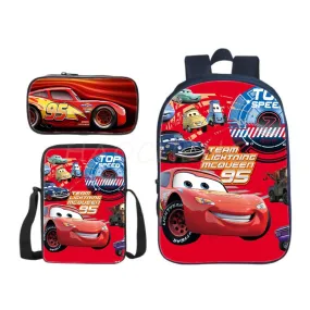 The Disney Cars 3PCS Edition Backpack