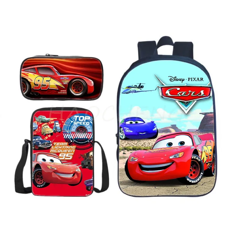 The Disney Cars 3PCS Edition Backpack