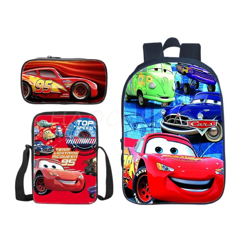 The Disney Cars 3PCS Edition Backpack