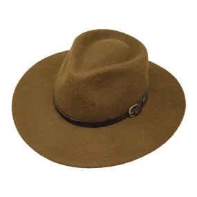 The Lewis - Alpaca Felt Wide Brim Fedora