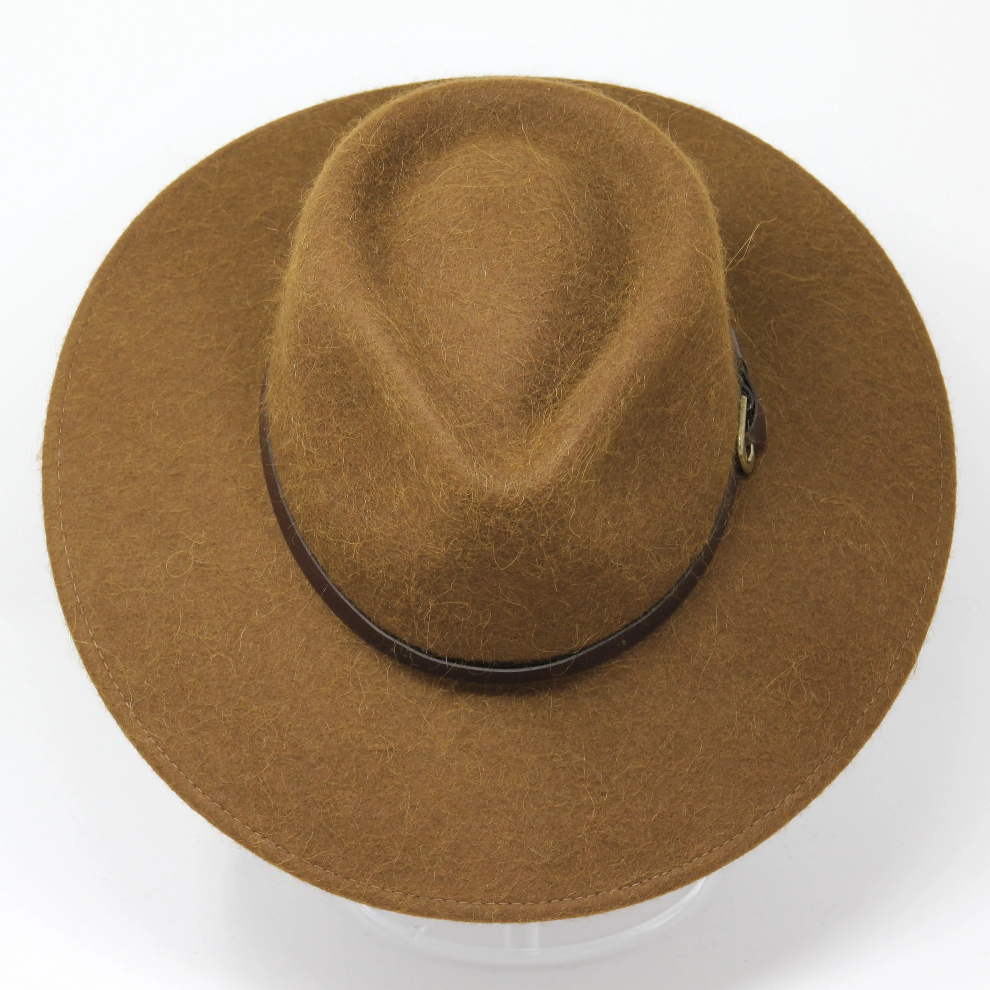 The Lewis - Alpaca Felt Wide Brim Fedora