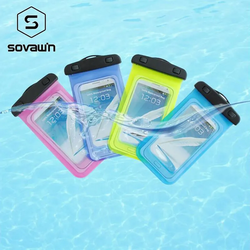 Touch Waterproof Mobile Phone Bags Case For iPhone 6S Coque Pouch Swim Phone Case Diving Storage Bag Pouch Dry Covers Cases