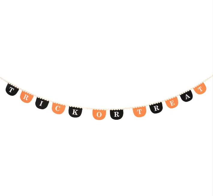 Trick or Treat Fabric garland