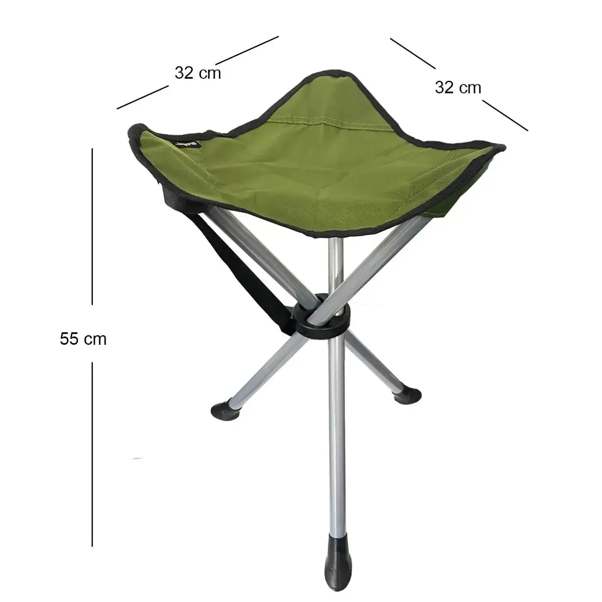 Tripod Stool - Forest Green