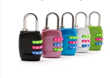 Trumpet three four lock padlock gym cabinet luggage cabinets dormitory backpack anti-theft password lock