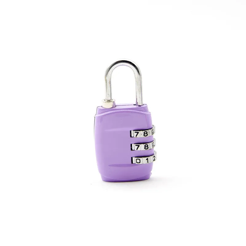 Trumpet three four lock padlock gym cabinet luggage cabinets dormitory backpack anti-theft password lock