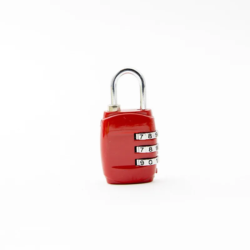 Trumpet three four lock padlock gym cabinet luggage cabinets dormitory backpack anti-theft password lock