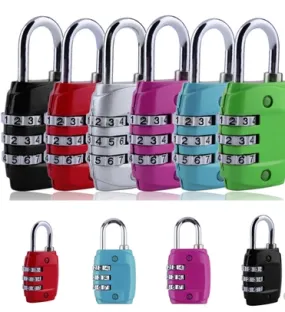 Trumpet three four lock padlock gym cabinet luggage cabinets dormitory backpack anti-theft password lock