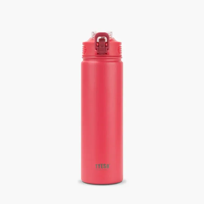 TYESO Wander Stainless Steel Sports Bottle With Straw 25oz