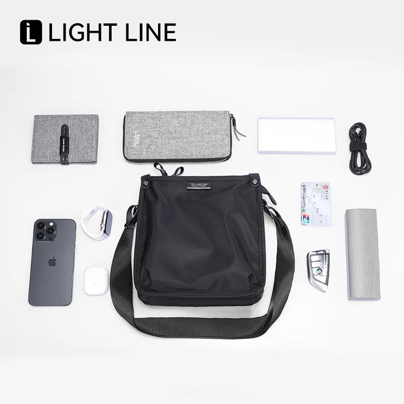 Urban Defender: Light Series Travel Waterproof Leather Sling Bag