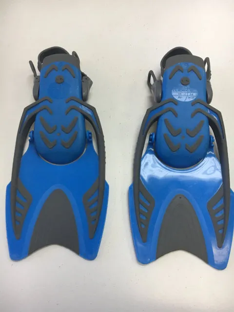 US Divers Hinge Flex Kids L/XL Used Fins