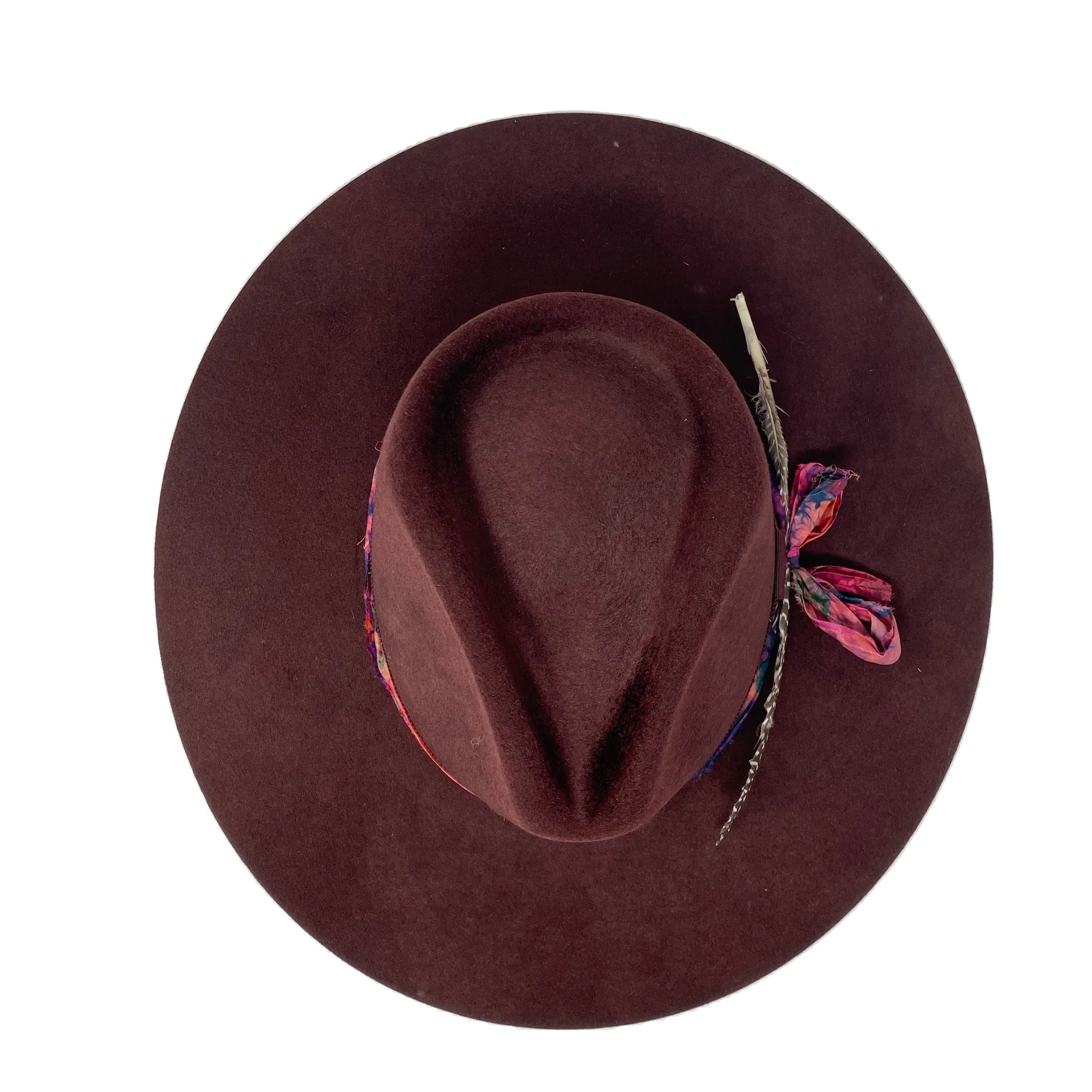 VERONA FEDORA CURRENT W/SILK