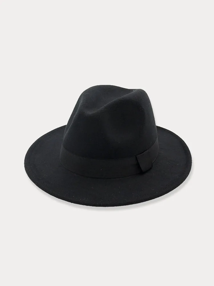 Vintage Fedora Hat with Band