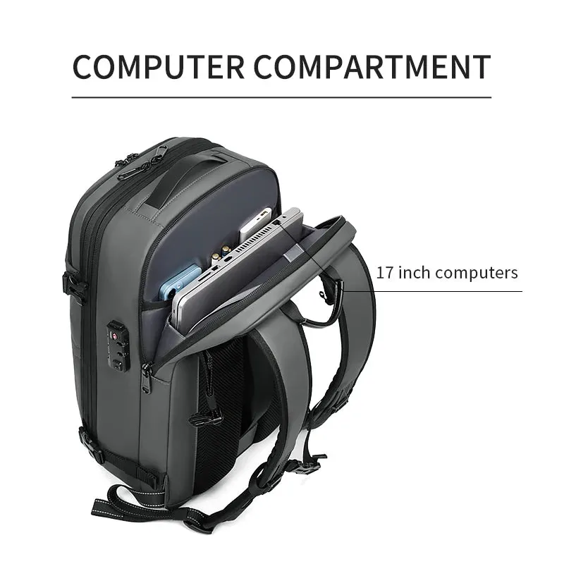 Voyager Elite 17-Inch Laptop Backpack with Vacuum Compression