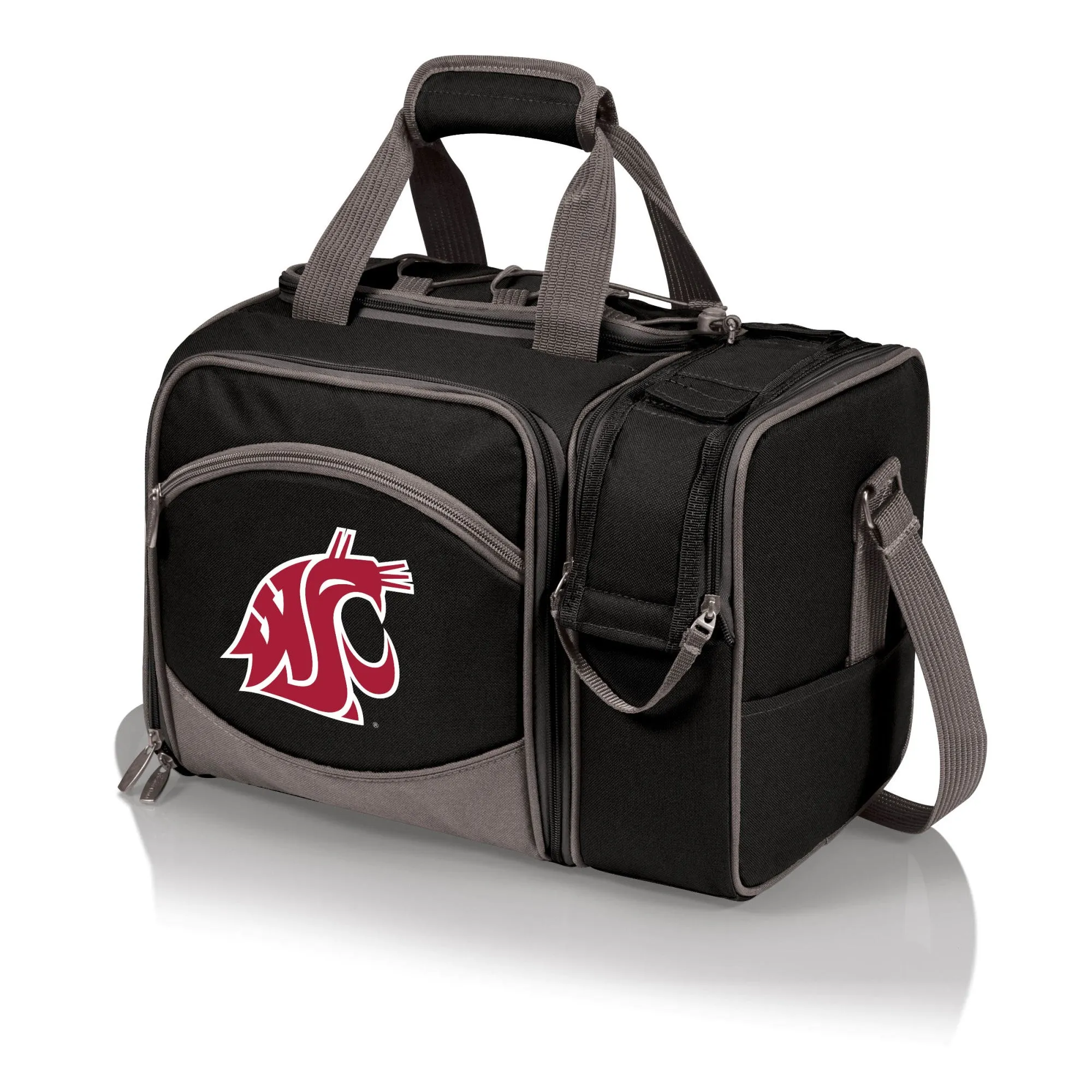 Washington State Cougars - Malibu Picnic Basket Cooler