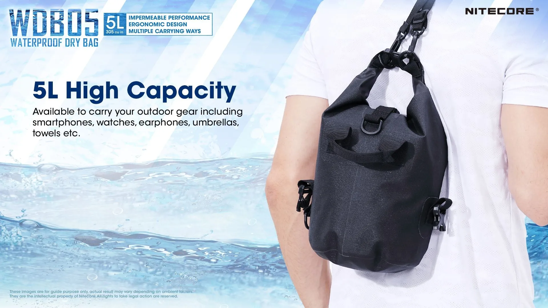 WDB05 - Waterproof Dry Bag 5L