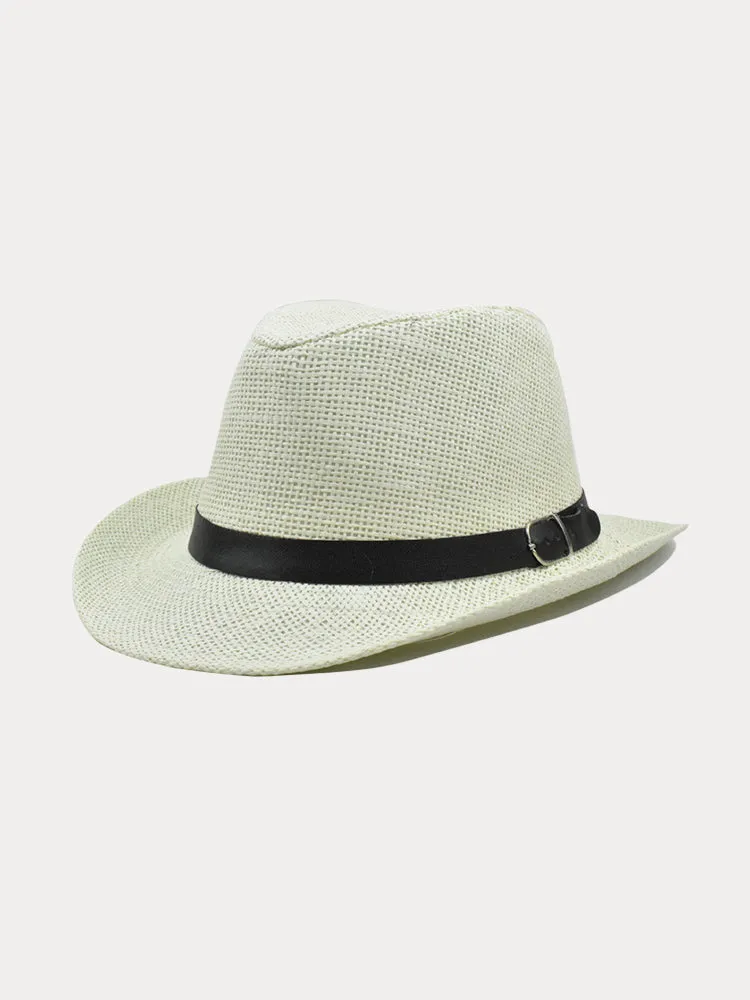 Western Cowboy Woven Straw Hat