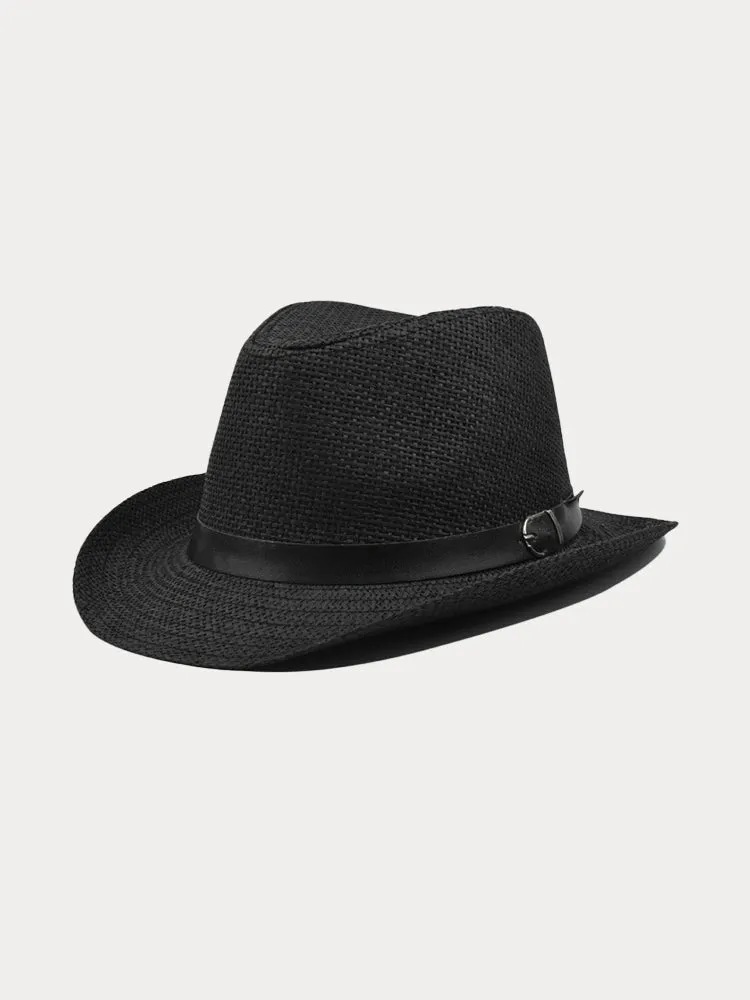 Western Cowboy Woven Straw Hat