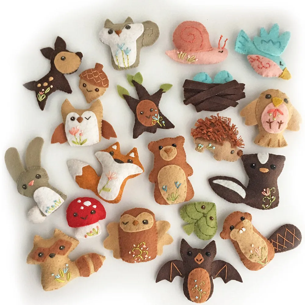 Woodland Creatures Pattern