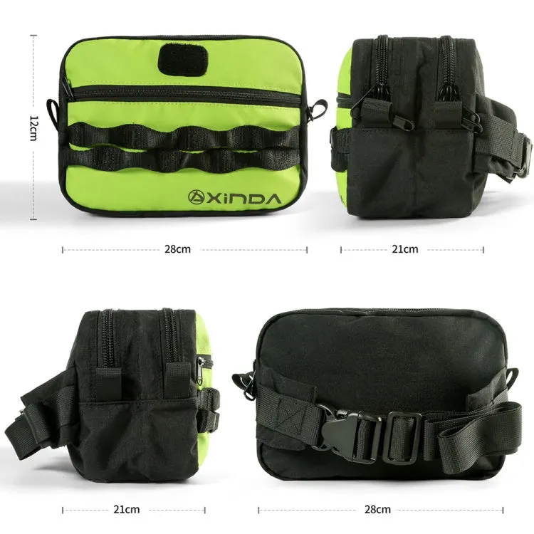 XINDA HH-BAG38 7L Mountain Climbing Tool Storage Bag Aerial Work Equipment Bag(Green)