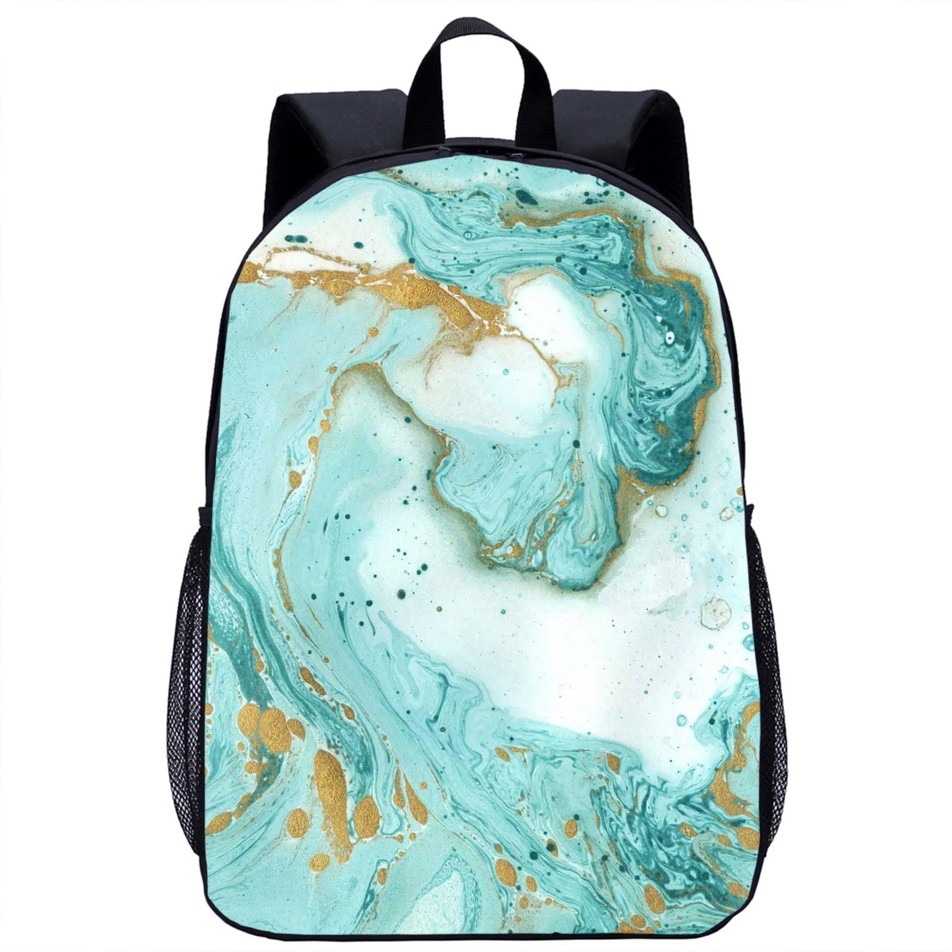 Youth Backpack Lion Print 17 Inch Large Capacity