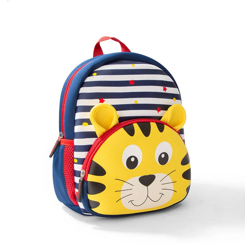 Zoo cartoon school bag